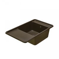 Мойка для кухни Беллис 87 870x510x250 мм, прямоуг., кофе 1A724832BS280 — фото 4, Кухонные мойки