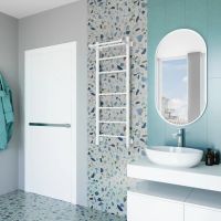 Полотенцесушитель электрический Grota Alto 430х1200 белый Alto 430х1200 RAL9016 EL — фото 5, Электрические полотенцесушители