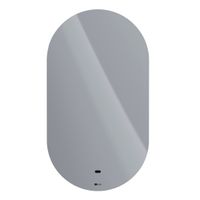 Зеркало Lemark OLSA 55х100 см овальное с интерьерной подсветкой, с подогревом арт-LM55Z-O — фото 2, Зеркала в ванную комнату