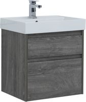 Тумба под раковину Aquanet Nova Lite 60 дуб рошелье (2 ящика) арт-00242577 — фото 10, Тумбы под раковину