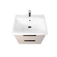 Тумба под раковину VIANT СИЦИЛИЯ 50 подвесная капучино арт-VSIC50MDCAP-T2YP — фото 4, Тумбы под раковину