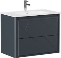 Тумба под раковину Allen Brau Paris 80 1.360001.AM антрацит матовый — фото 2, Тумбы под раковину