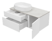 Тумба под раковину арт-П-Роя-01100-011П2Я — фото 3, Тумбы под раковину