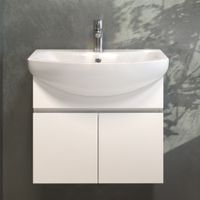 Товар: Тумба под раковину VIGO Wing 60 подвесная белый (tp.WIN.BAL.60.2D белый) - фото 2 Тумба под раковину VIGO Wing 60 подвесная белый (tp.WIN.BAL.60.2D белый) — фото 2, Тумбы под раковину