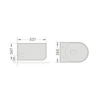 Товар: Унитаз подвесной Grossman Thin Rim (520х365х345) тонкий ободок,белый с тонкой крышкой,микролифт,1 место арт-GR-5602S - фото 11 Унитаз подвесной Grossman Thin Rim (520х365х345) тонкий ободок,белый с тонкой крышкой,микролифт,1 место арт-GR-5602S — фото 11, Подвесные унитазы