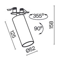 Товар: Встраиваемый светильник Technical C053CL-L12W3K-W-B - фото 10 Встраиваемый светильник Technical C053CL-L12W3K-W-B — фото 10, Точечные светильники
