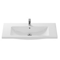 Умывальник мебельный COMO 100см / CERSANIT арт-R-UM-COM100/1 — фото 2, Раковины встраиваемые сверху