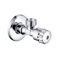 Кран угловой IDDIS Optima Home с отражателем, 1/2; 3/4, кран-букса, латунь арт-910B0P2C4CZ — фото 2, Краны