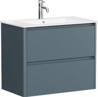 Тумба под раковину Allen Brau Gravity 80 1.370009.BGM синий матовый — фото 2, Тумбы под раковину