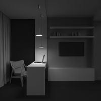 Подвесной светильник Technical P076PL-L12W4K-BS — фото 11, Подвесные светильники