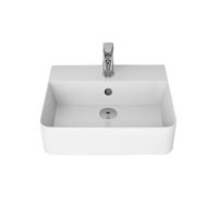 Раковина керамическая на столешницу "Джой 3" 641990 — фото 1, Раковины накладные