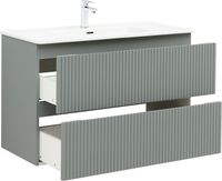 Товар: Тумба под раковину Aquanet Джейн (Flat) 100 мисти грин арт-00335436 - фото 6 Тумба под раковину Aquanet Джейн (Flat) 100 мисти грин арт-00335436 — фото 6, Тумбы под раковину