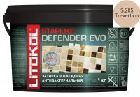 Затирка эпоксидная Litokol STARLIKE Defender EVO S.205 TRAVERTINO 485650002 — фото 1, Затирка для плитки