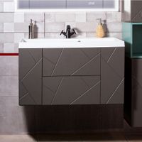 Товар: Тумба под раковину подвесная Бриклаер КРИСТАЛЛ ясень анкор темный/графит, 90 см 4627125414541 - фото 1 Тумба под раковину подвесная Бриклаер КРИСТАЛЛ ясень анкор темный/графит, 90 см 4627125414541 — фото 1, Тумбы с раковиной