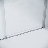 Душевое ограждение Grossman Style 100.K33.05.130.10.02-200.K33.05.80.10.02 (130х80х195) раздвижная(левая),хром,стекло шиншилла,2 места 120.K33.05.1380.10.02 — фото 6, Душевые кабины и ограждения