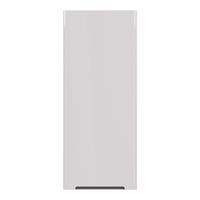 Полупенал Lemark BUNO 35 см подвесной, 1 дверный, правый, цвет планки: Серый, цвет корпуса, фасада: арт-LM04B35PL — фото 4, Пеналы для ванной комнаты