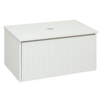 Тумба подвесная MONACO 70 /белый софт/ AQUA DE MARCO 2070WFMON — фото 2, Тумбы под раковину