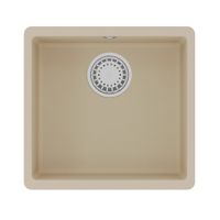 Кухонная мойка Lemark SINARA 440-U подстольного монтажа из кварцгранита, Бежевый арт-9910068 — фото 3, Кухонные мойки