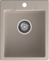 GRANFEST Мойка URBAN 240 1-чаша 400*490мм песочный арт.GF-UR- арт-240 песочный — фото 2, Кухонные мойки