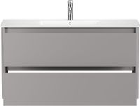 Тумба под раковину Allen Brau Gravity 120 1.370011.PGM платина матовый — фото 2, Тумбы под раковину