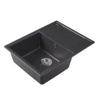 Мойка "Консул" 640, черный FG 23.020.C0640.102 — фото 1, Кухонные мойки