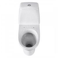 Унитаз-компакт "Соната" косой выпуск,1 сорт,с кнопочной арматурой и сиденьем,крап на белом ,SANTERI арт-1P2012S0100BF — фото 5, Напольные унитазы