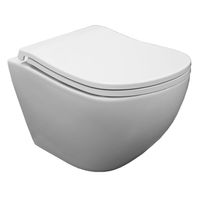 Унитаз подвесной Azario Etera 520x360x360 с системой смыва Tornado, с сидением микролифт арт-AZ-118E-UQ3 — фото 1, Подвесные унитазы