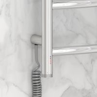 Полотенцесушитель электрический Сунержа Галант 4.0 800х500 МЭМ левый Без покрытия 00-0830-8050 — фото 2, Электрические полотенцесушители