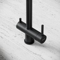 Смеситель для кухни SANCOS Foster с возможностью подключения фильтра для воды, цвет черный матовый, арт. арт-SC4014MB — фото 8, Смесители для кухни