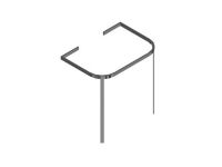 Структура HATRIA DAYTIME напольная цвет хром арт-Y0P801 — фото 1, Полотенцедержатели