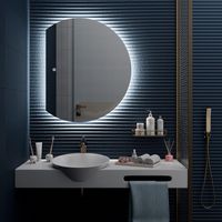 Зеркало с LED-подсветкой MOON (80*100) /AQUA DE MARCO Moon80/100 — фото 2, Зеркала в ванную комнату