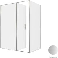 Душевой уголок Allen Brau Priority 160x100 3.31038.BA + 3.31047.BA серебро браш 3.31038.BA + 3.31047.BA — фото 4, Прямоугольные душевые уголки