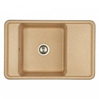 Мойка для кухни Беллис 78 780x510x250 мм, прямоуг., песочный 1A725032BS220 — фото 1, Кухонные мойки
