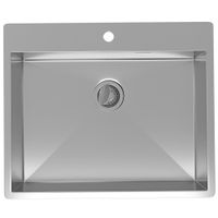 Кухонная мойка Reflexion Iseo полированная сталь арт-RX2260SS — фото 2, Кухонные мойки