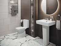 Раковина SANTEK Нео 55 мебельная белый (WH302185) — фото 3, Раковины подвесные