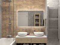 Товар: Зеркало арт-АДХ-02-120/70-14 - фото 2 Зеркало арт-АДХ-02-120/70-14 — фото 2, Зеркала в ванную комнату