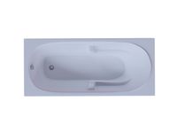 Акриловая ванна Aquatek Лея 170 прямоугольная, универсальная, без каркаса, без экрана, без гидромассажа арт-LEY170-0000145 — фото 3, Акриловые ванны