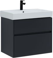 Товар: Тумба с раковиной Aquanet Бруклин 70 цв. антрацит матовый арт-00312876 - фото 2 Тумба с раковиной Aquanet Бруклин 70 цв. антрацит матовый арт-00312876 — фото 2, Тумбы с раковиной