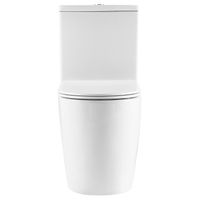 Унитаз-компакт Azario LEO TORNADO FLUSHING 360х595х820 напольный, безободковый, слив "Торнадо", в комплекте с быстросъемным сиденьем микролифт арт-AZ-1253CT — фото 5, Напольные унитазы