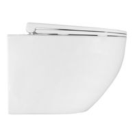 Товар: Унитаз подвесной Azario BONELLE 345х490х350 безободковый, смыв "Торнадо", с быстросъемным сиденьем микролифт арт-AZ-2801E - фото 11 Унитаз подвесной Azario BONELLE 345х490х350 безободковый, смыв "Торнадо", с быстросъемным сиденьем микролифт арт-AZ-2801E — фото 11, Подвесные унитазы