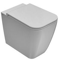 Унитаз GLOBO STONE напольный приставной цвет белый арт-ST001BI — фото 1, Приставные унитазы