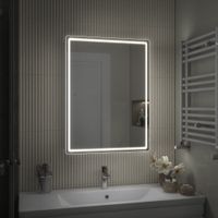 Зеркальный шкаф VIGO Geometry Classic 60 подвесной белый (117) — фото 6, Зеркальные шкафы в ванную