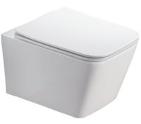 Товар: Унитаз подвесной Azario NOVA 530х350х360 безободковый, с ультра тонким сиденьем микролифт, белый арт-AZ-2216-SP - фото 4 Унитаз подвесной Azario NOVA 530х350х360 безободковый, с ультра тонким сиденьем микролифт, белый арт-AZ-2216-SP — фото 4, Подвесные унитазы