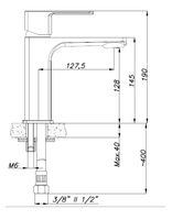 Товар: Смеситель для раковины AZARIO CADEO хром арт-AZ-15944501 - фото 1 Смеситель для раковины AZARIO CADEO хром арт-AZ-15944501 — фото 1, Смесители для раковины