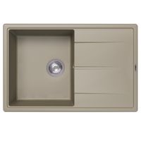 Кухонная мойка ABBER Quarz AQ2904S песочный — фото 1, Кухонные мойки