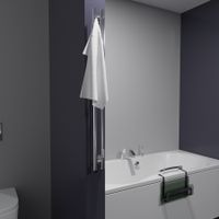 Полотенцесушитель электрический INARO 1200х60 правый, скр.монтаж, СНШ, (4 крючка), Маргроид арт-Inaro-1206-025R — фото 2, Электрические полотенцесушители