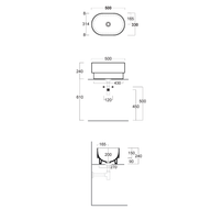 Товар: Раковина SIMAS PO-MO накладная или полувстраиваемая сверху без отверстий цвет белый арт-PO04 - фото 3 Раковина SIMAS PO-MO накладная или полувстраиваемая сверху без отверстий цвет белый арт-PO04 — фото 3, Раковины накладные
