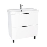 Товар: Тумба под раковину VIANT БЕРЛИН 80 напольная белый (VBER80MDBEL-T2Y) - фото 1 Тумба под раковину VIANT БЕРЛИН 80 напольная белый (VBER80MDBEL-T2Y) — фото 1, Тумбы под раковину