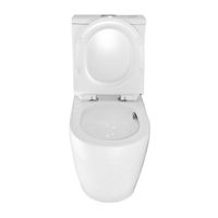 Унитаз-компакт Azario CORSA 630x380x830 напольный, смыв "ТОРНАДО", безободковый с бачком и сиденьем микролифт (AZ-2062Т) арт-AZ-2062T — фото 4, Напольные унитазы