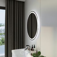 Товар: Зеркало Бриклаер Эстель-4 70 с подсветкой LED, на взмах руки 4627125414367 - фото 6 Зеркало Бриклаер Эстель-4 70 с подсветкой LED, на взмах руки 4627125414367 — фото 6, Зеркала в ванную комнату